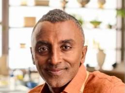 Closeup of celebrity chef Marcus Samuelson